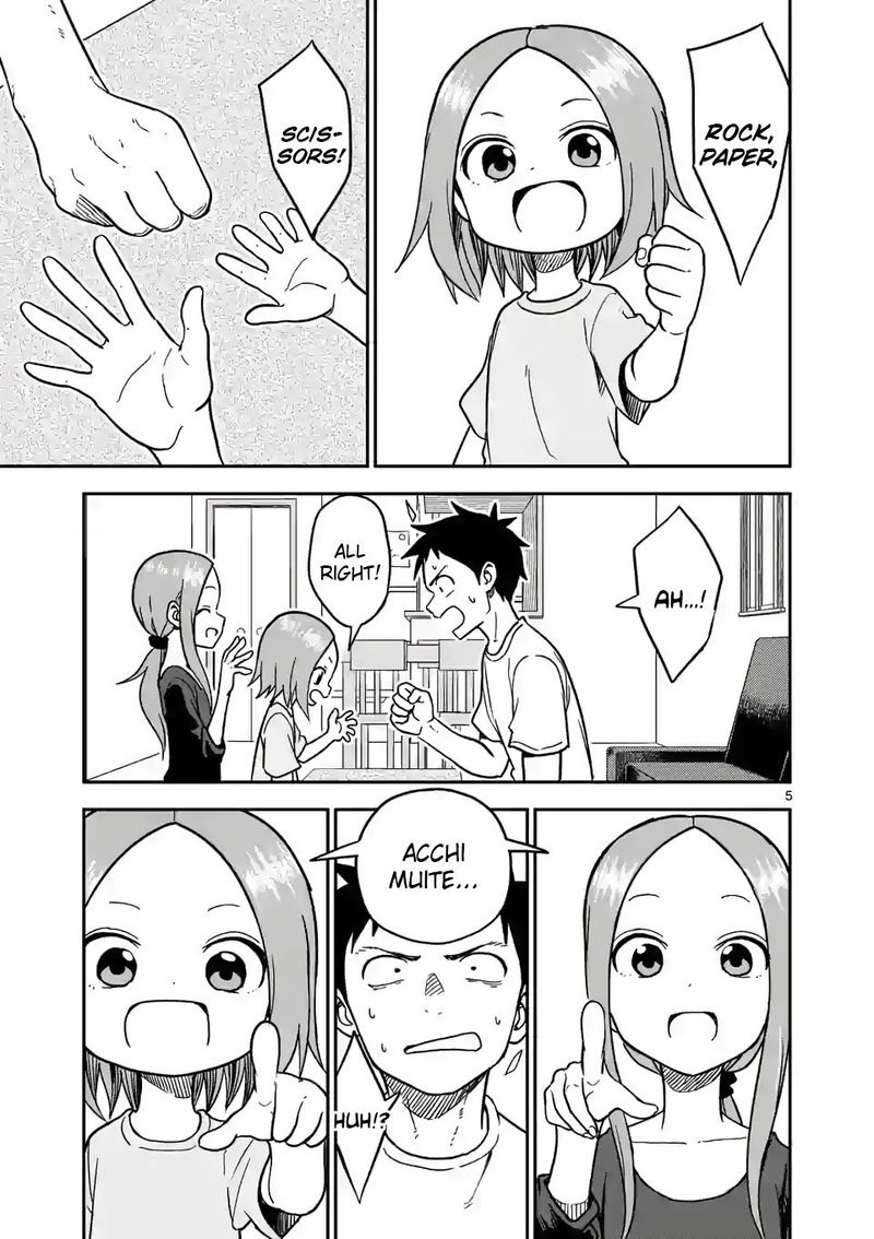 Karakai Jouzu No Moto Takagi San Chapter 137 Page 5