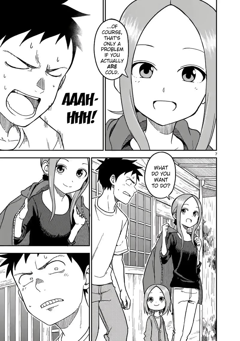 Karakai Jouzu No Moto Takagi San Chapter 138 Page 7