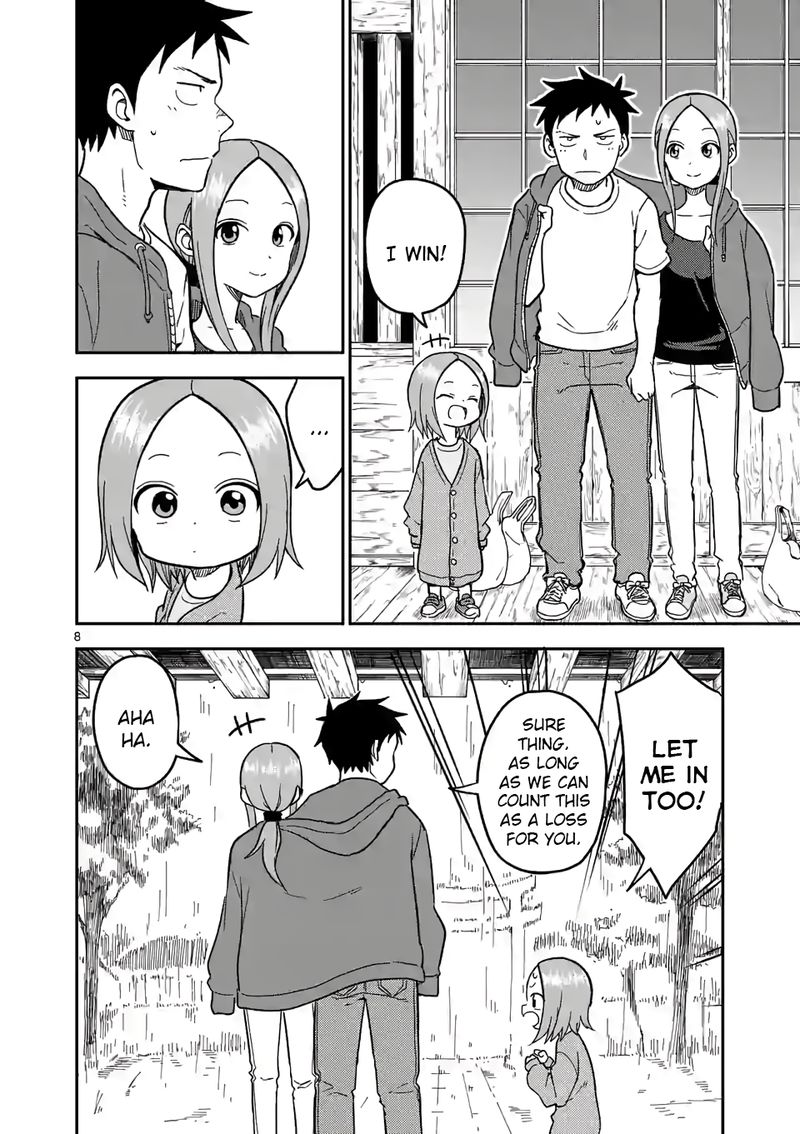 Karakai Jouzu No Moto Takagi San Chapter 138 Page 8