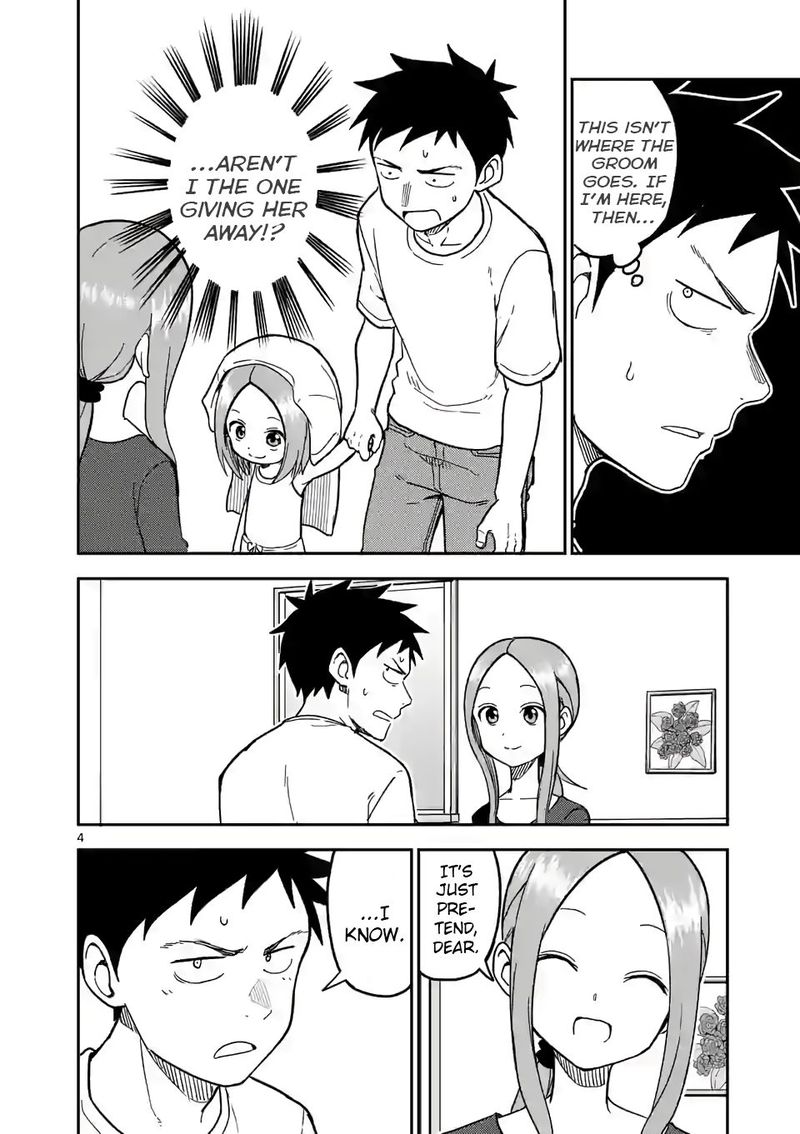 Karakai Jouzu No Moto Takagi San Chapter 139 Page 4