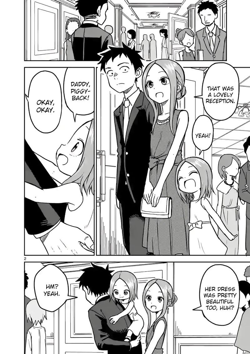 Karakai Jouzu No Moto Takagi San Chapter 140 Page 2