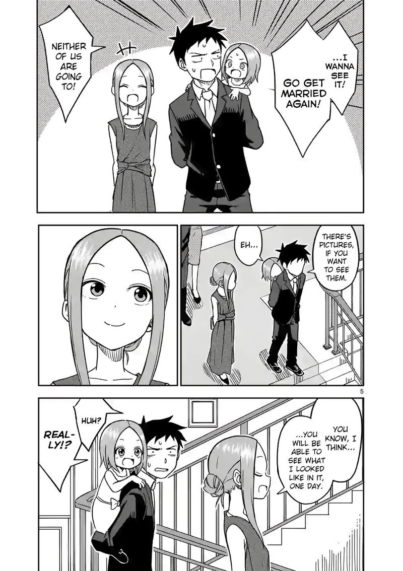 Karakai Jouzu No Moto Takagi San Chapter 140 Page 5