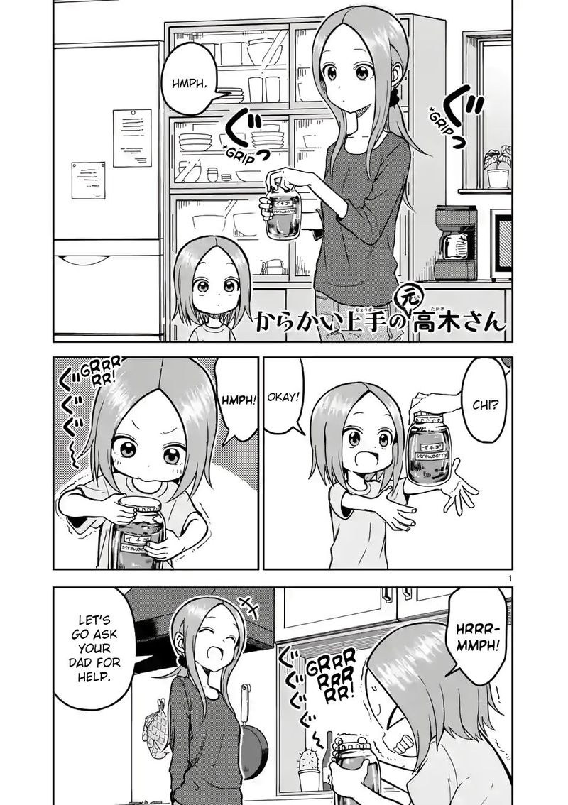 Karakai Jouzu No Moto Takagi San Chapter 141 Page 1