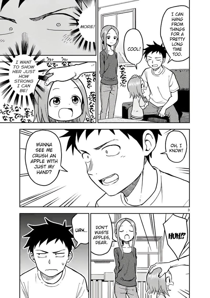 Karakai Jouzu No Moto Takagi San Chapter 141 Page 3