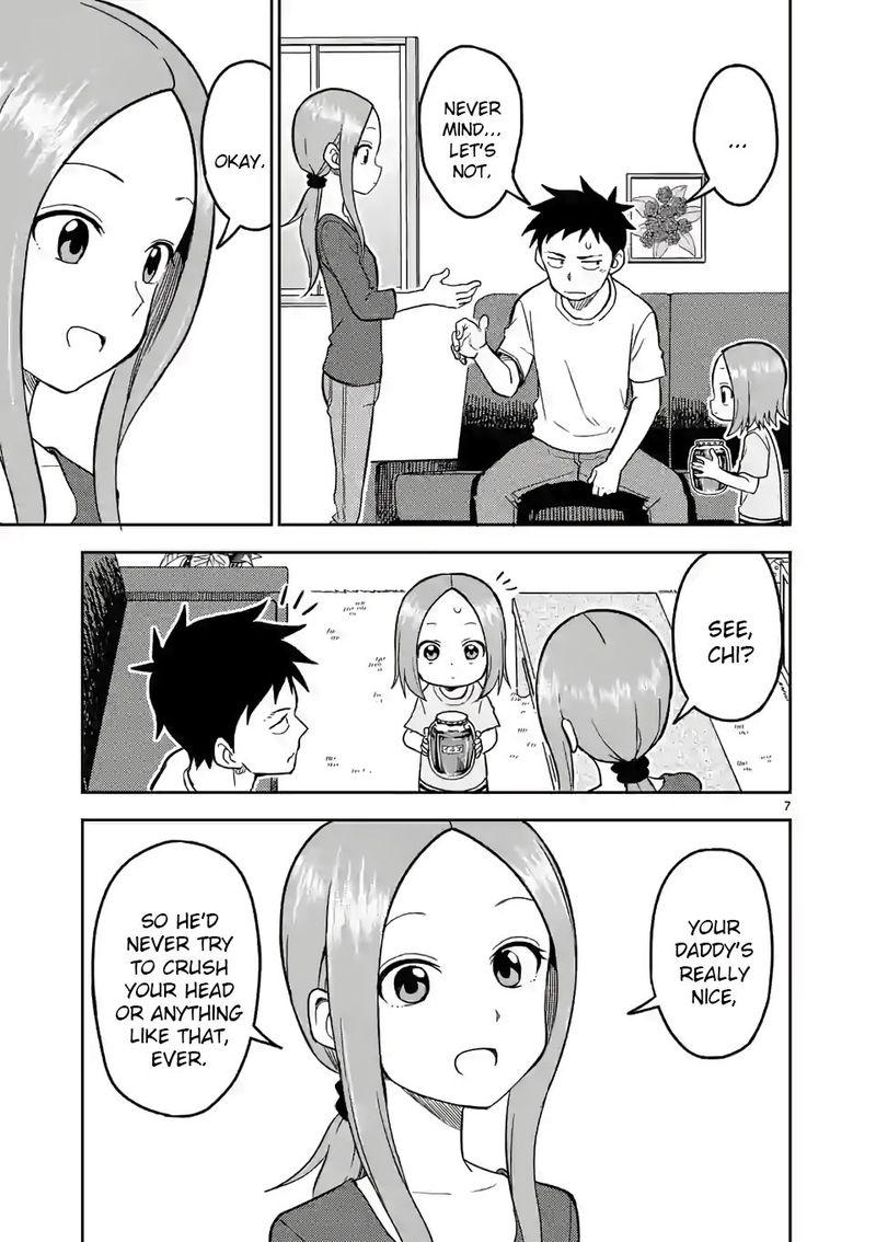 Karakai Jouzu No Moto Takagi San Chapter 141 Page 7