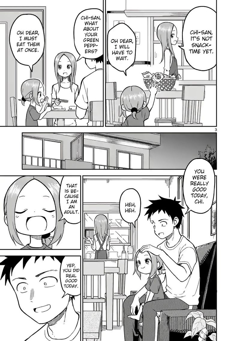 Karakai Jouzu No Moto Takagi San Chapter 142 Page 3