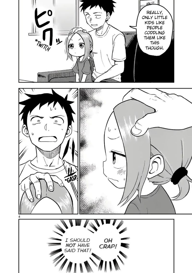 Karakai Jouzu No Moto Takagi San Chapter 142 Page 4