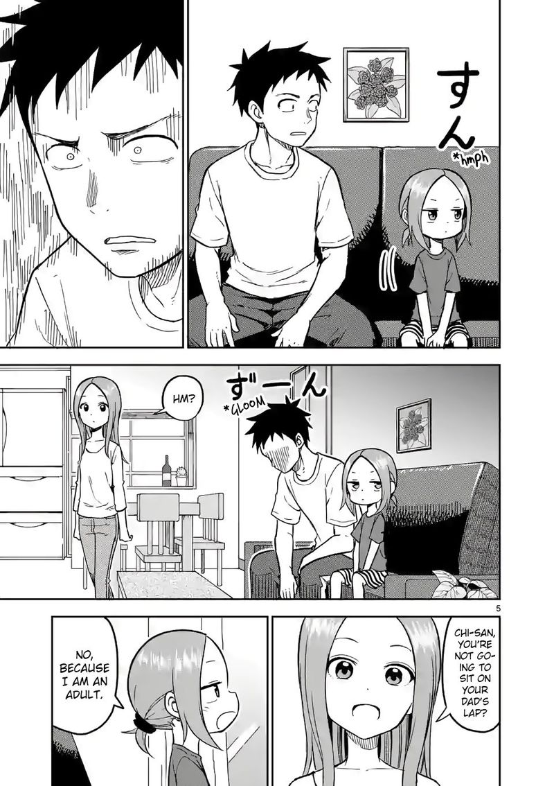 Karakai Jouzu No Moto Takagi San Chapter 142 Page 5