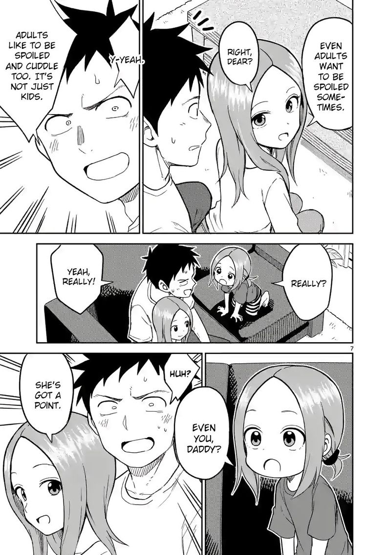 Karakai Jouzu No Moto Takagi San Chapter 142 Page 7