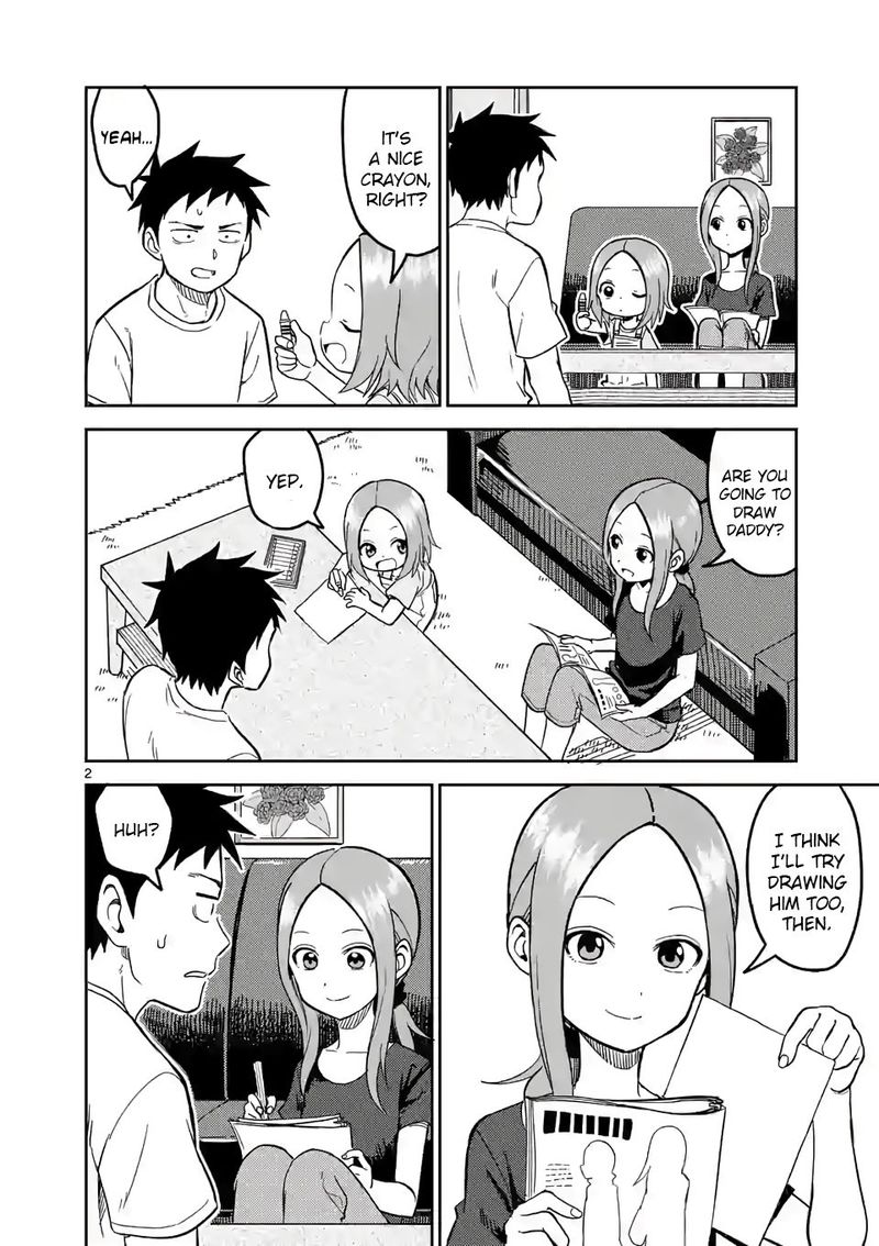 Karakai Jouzu No Moto Takagi San Chapter 143 Page 2