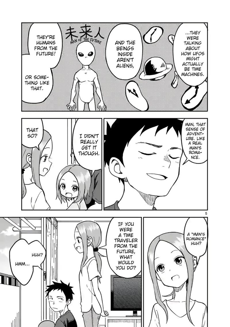 Karakai Jouzu No Moto Takagi San Chapter 145 Page 5