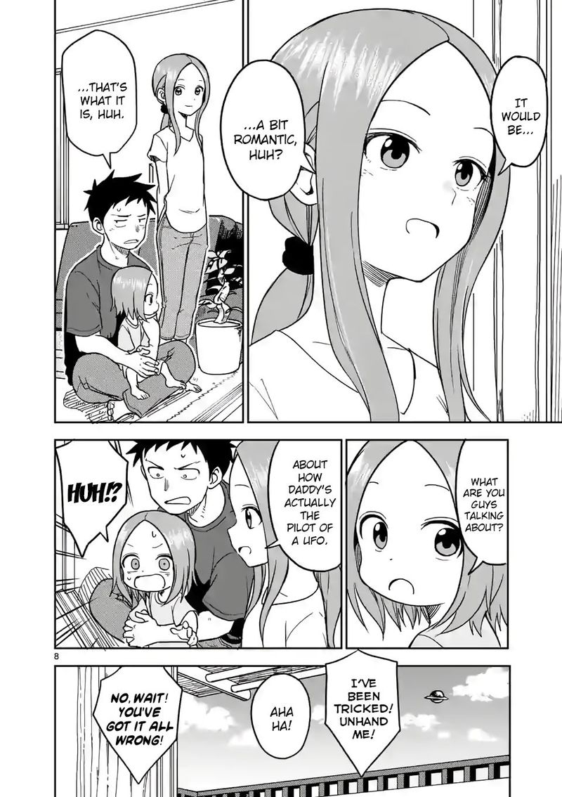 Karakai Jouzu No Moto Takagi San Chapter 145 Page 8