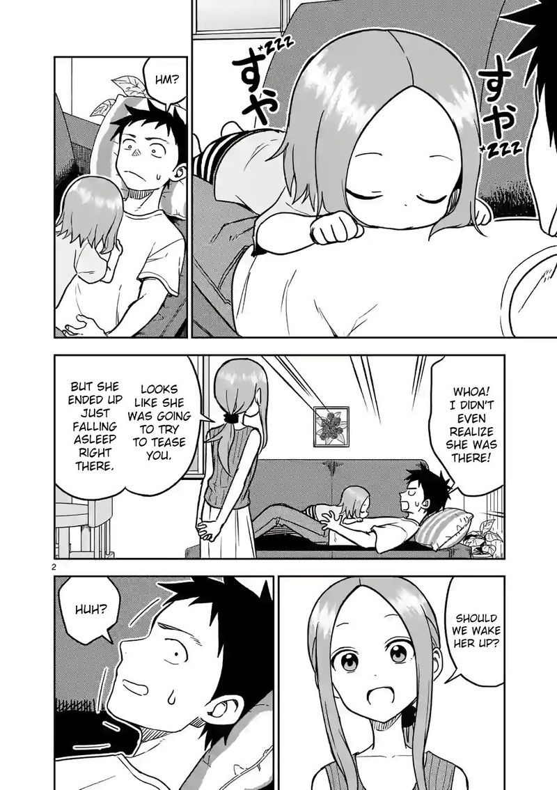 Karakai Jouzu No Moto Takagi San Chapter 146 Page 2