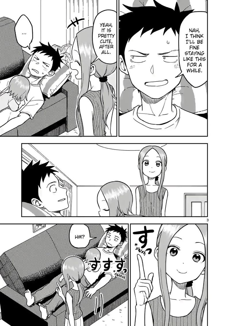 Karakai Jouzu No Moto Takagi San Chapter 146 Page 3