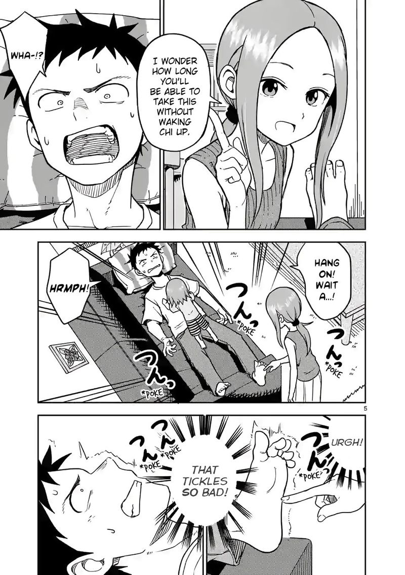 Karakai Jouzu No Moto Takagi San Chapter 146 Page 5