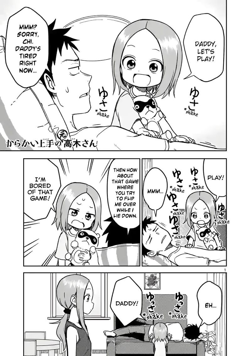 Karakai Jouzu No Moto Takagi San Chapter 147 Page 1