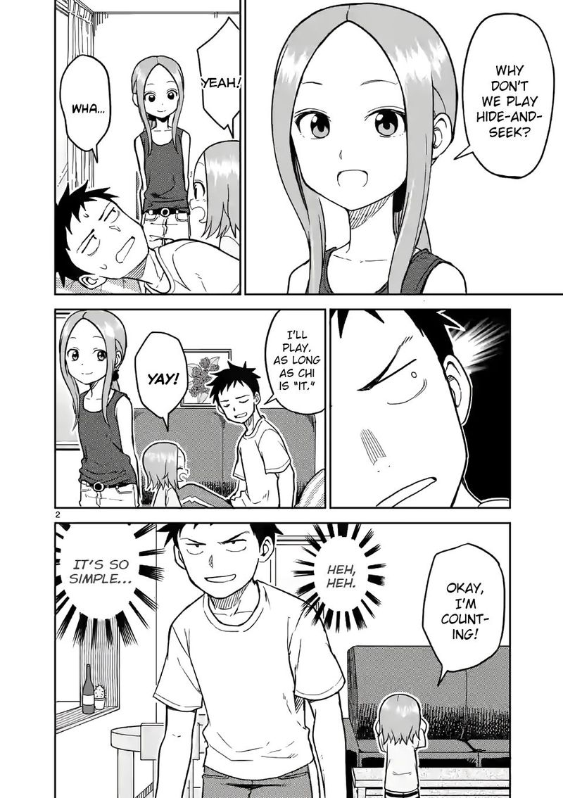 Karakai Jouzu No Moto Takagi San Chapter 147 Page 2