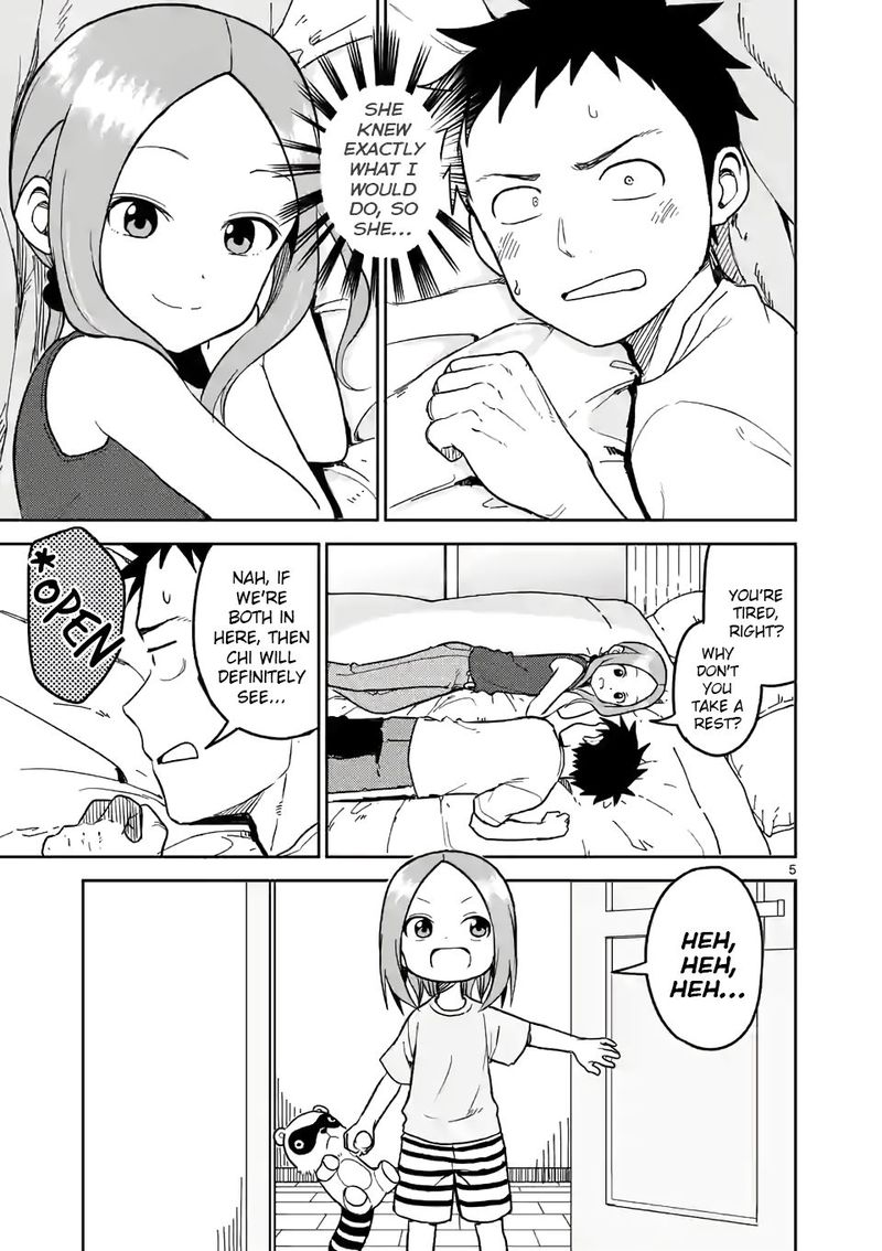 Karakai Jouzu No Moto Takagi San Chapter 147 Page 5