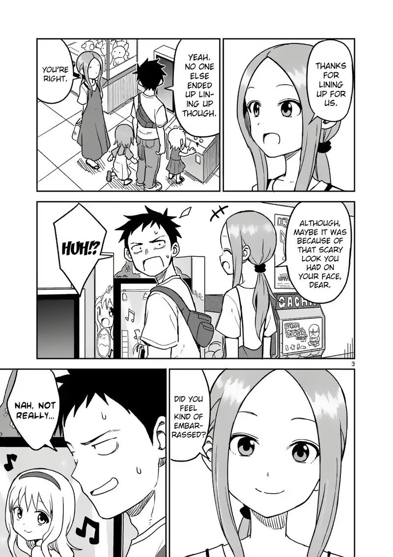 Karakai Jouzu No Moto Takagi San Chapter 148 Page 3