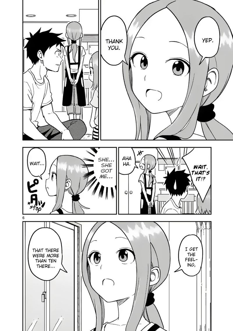 Karakai Jouzu No Moto Takagi San Chapter 149 Page 6