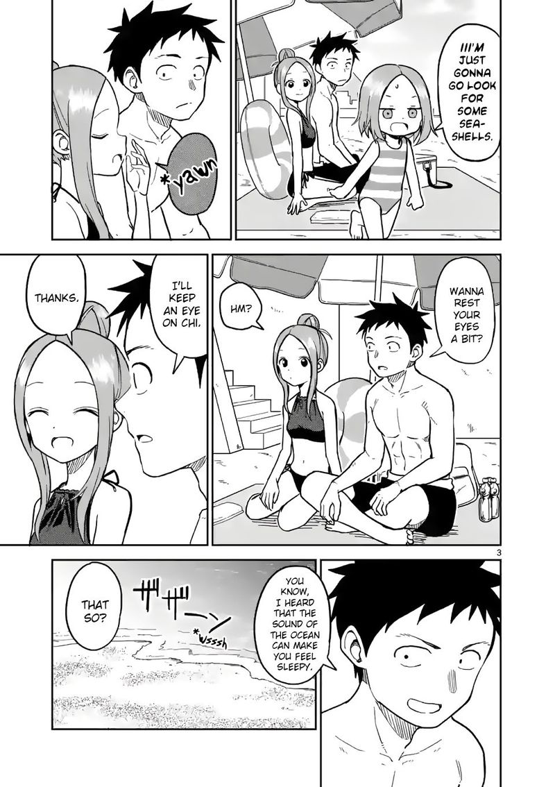 Karakai Jouzu No Moto Takagi San Chapter 150 Page 3