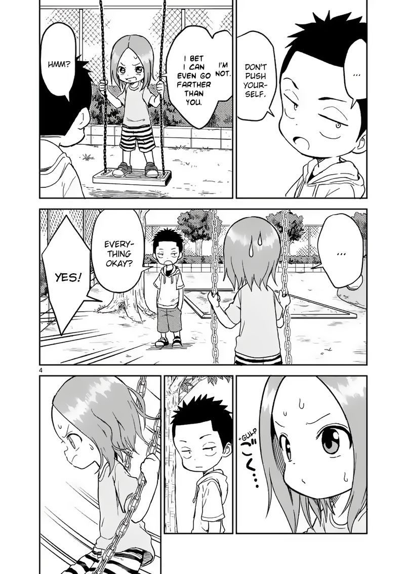 Karakai Jouzu No Moto Takagi San Chapter 154 Page 4