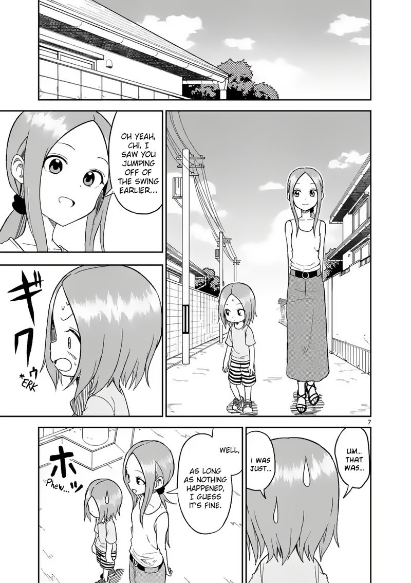 Karakai Jouzu No Moto Takagi San Chapter 154 Page 7