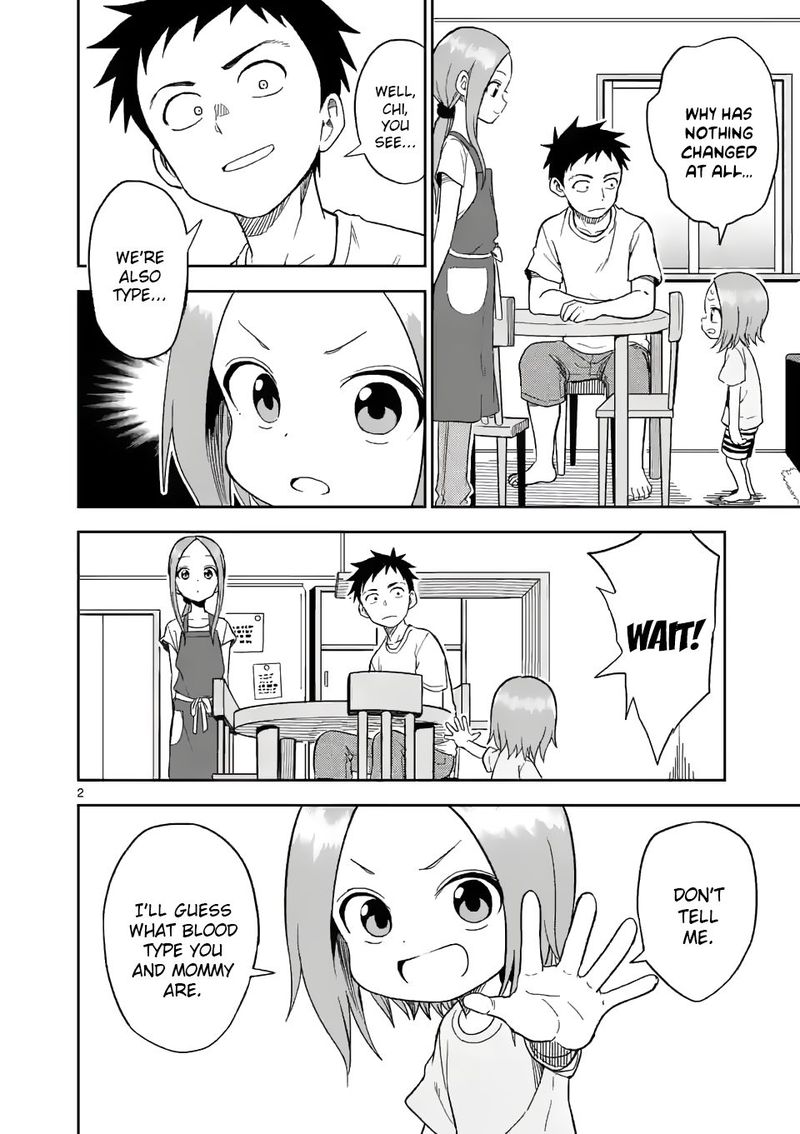 Karakai Jouzu No Moto Takagi San Chapter 155 Page 2