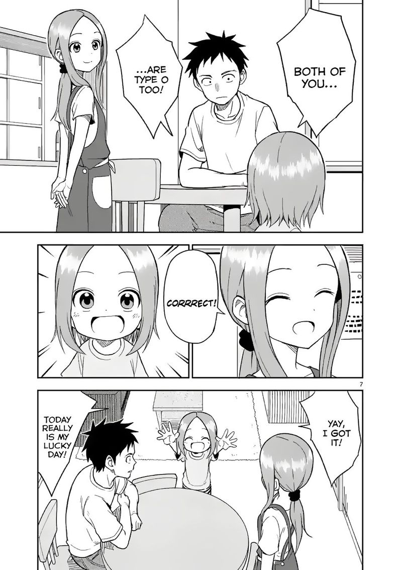 Karakai Jouzu No Moto Takagi San Chapter 155 Page 7