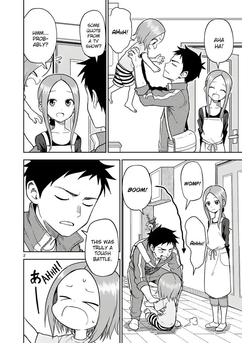 Karakai Jouzu No Moto Takagi San Chapter 159 Page 2