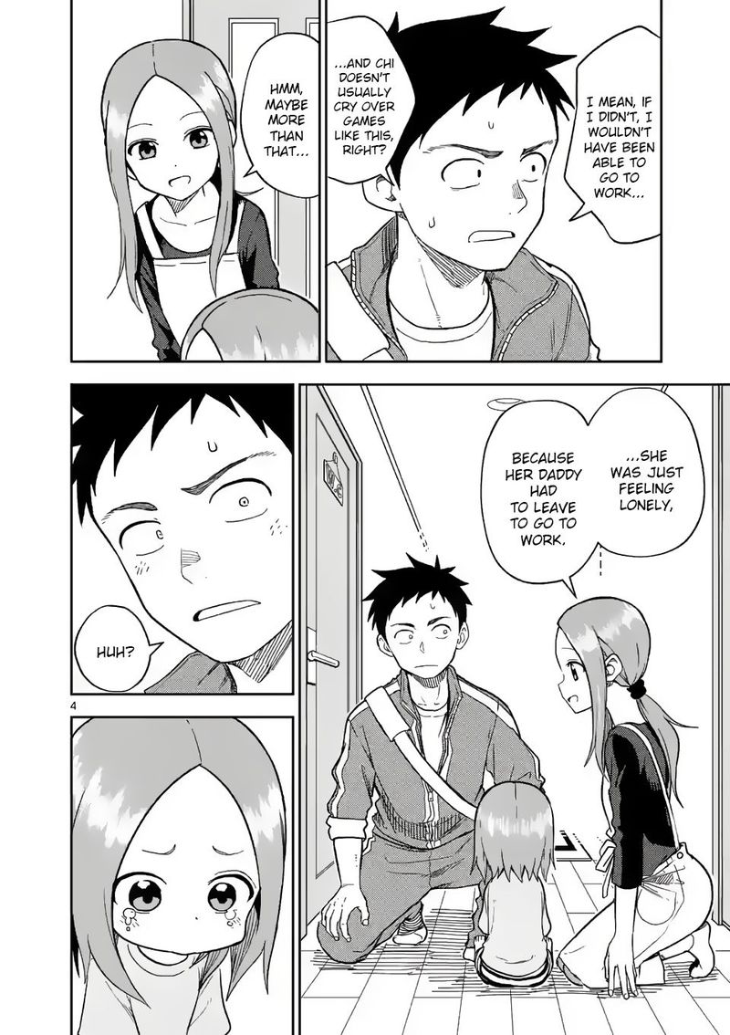 Karakai Jouzu No Moto Takagi San Chapter 159 Page 4