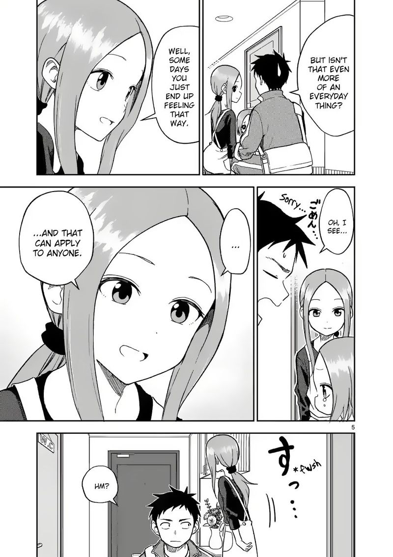 Karakai Jouzu No Moto Takagi San Chapter 159 Page 5