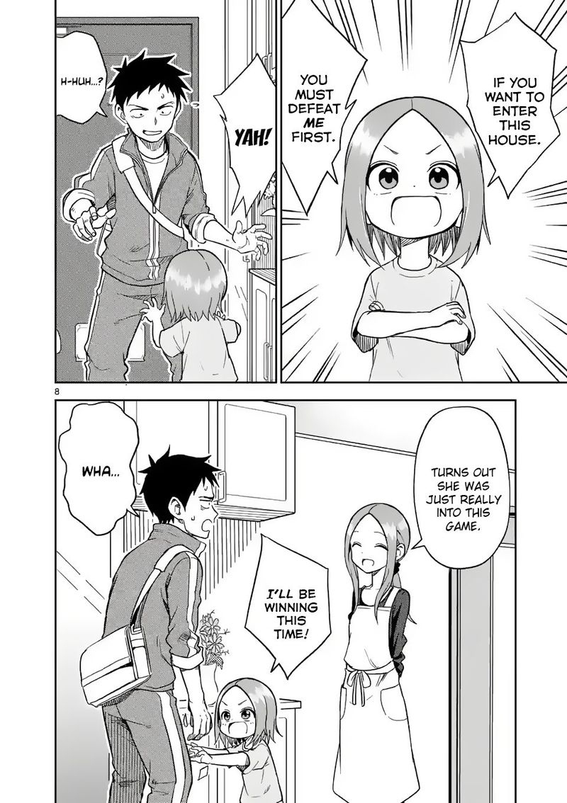 Karakai Jouzu No Moto Takagi San Chapter 159 Page 8