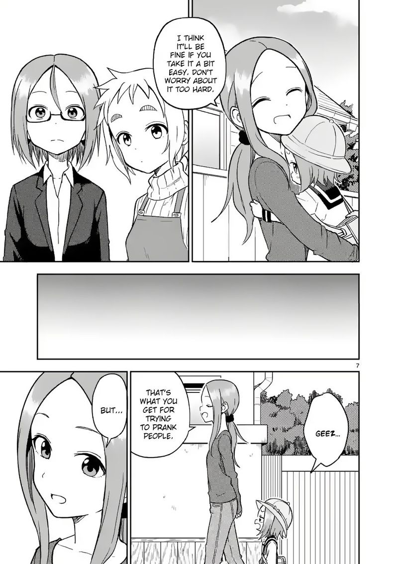 Karakai Jouzu No Moto Takagi San Chapter 160 Page 7