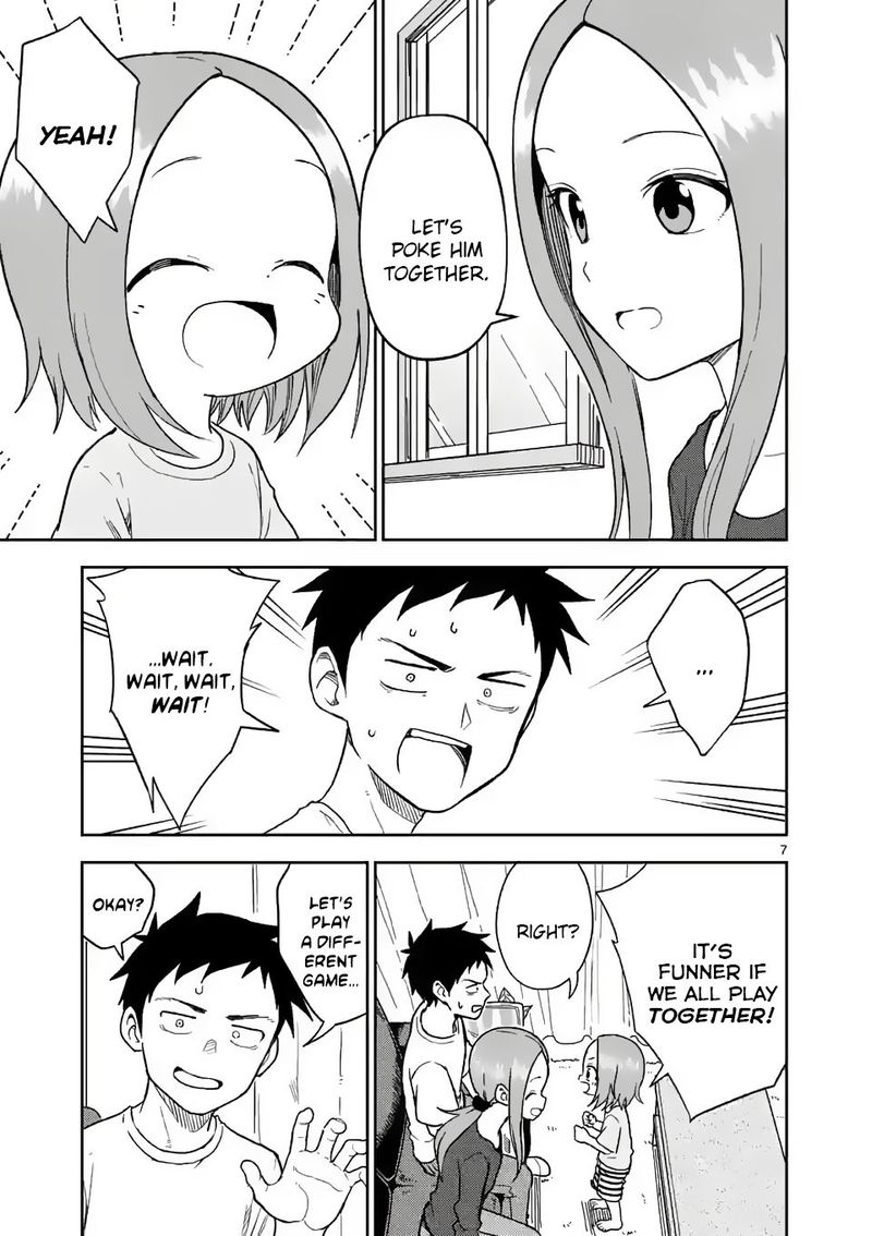 Karakai Jouzu No Moto Takagi San Chapter 161 Page 7