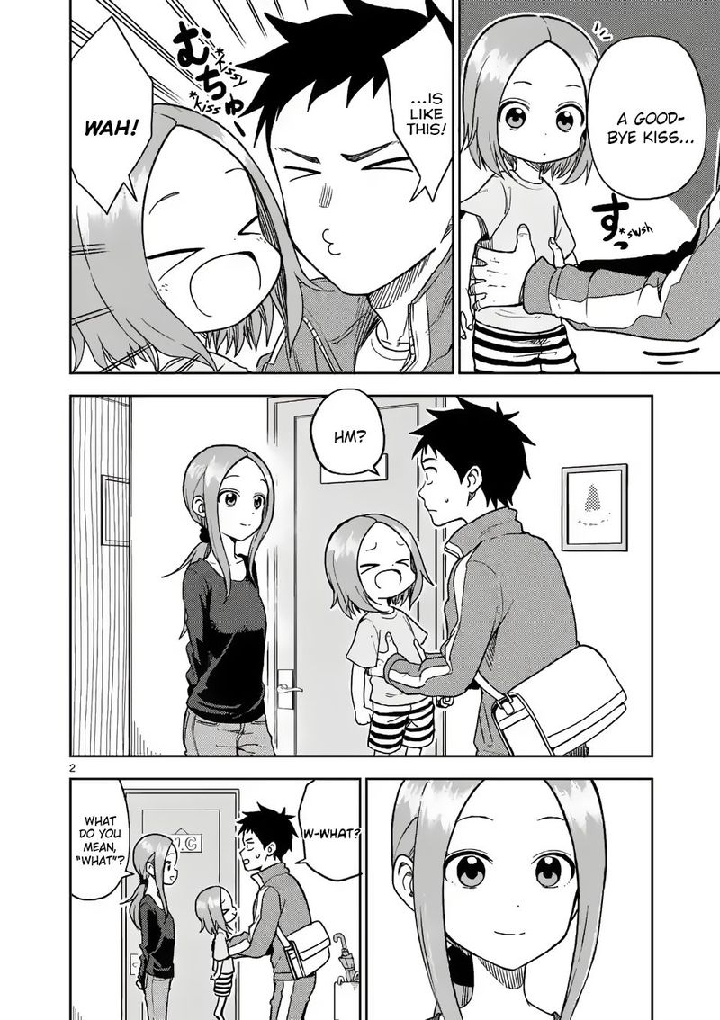 Karakai Jouzu No Moto Takagi San Chapter 162 Page 2