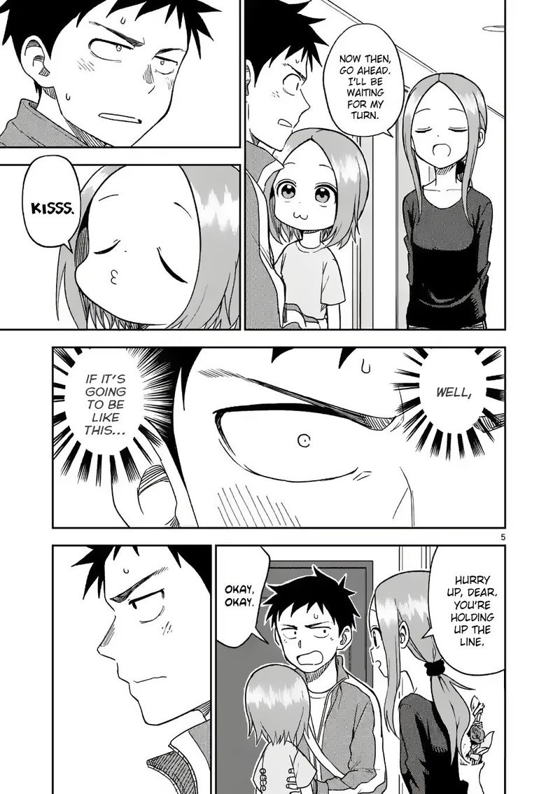 Karakai Jouzu No Moto Takagi San Chapter 162 Page 5