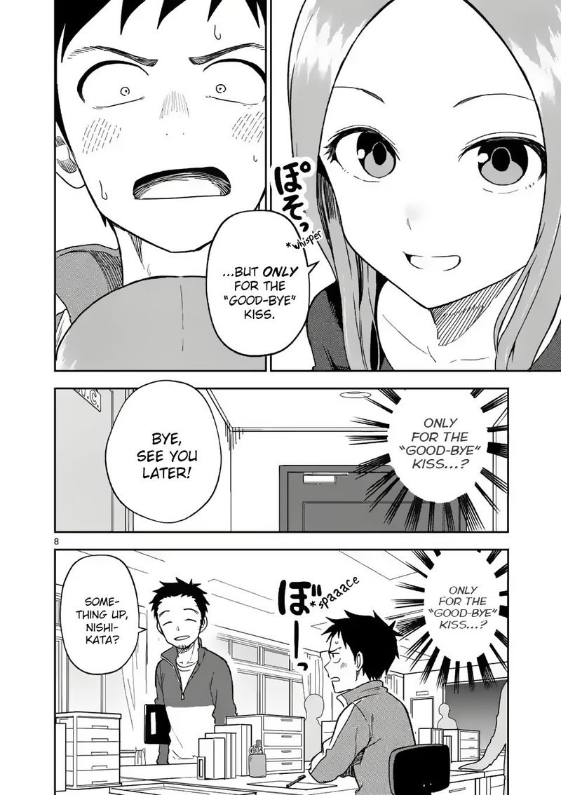 Karakai Jouzu No Moto Takagi San Chapter 162 Page 8