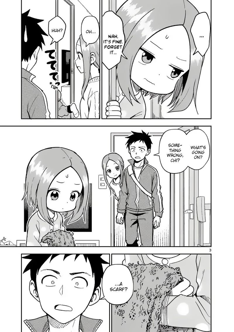 Karakai Jouzu No Moto Takagi San Chapter 165 Page 3