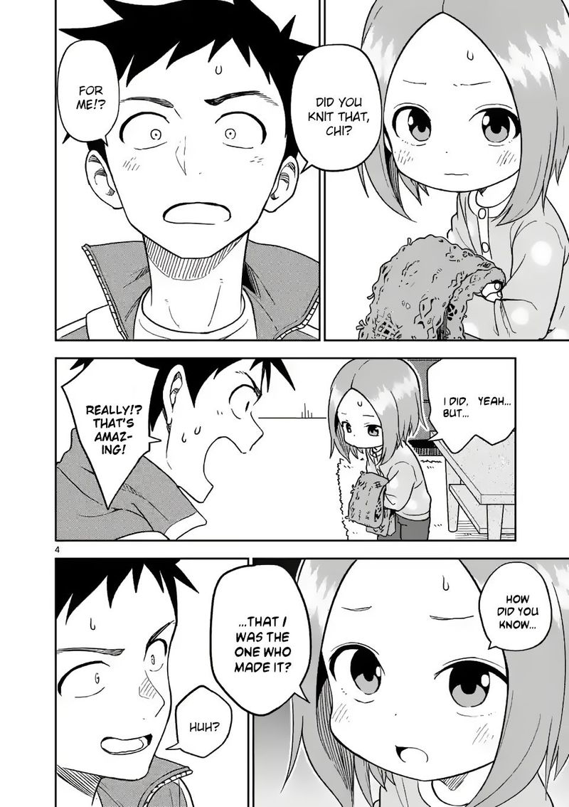 Karakai Jouzu No Moto Takagi San Chapter 165 Page 4