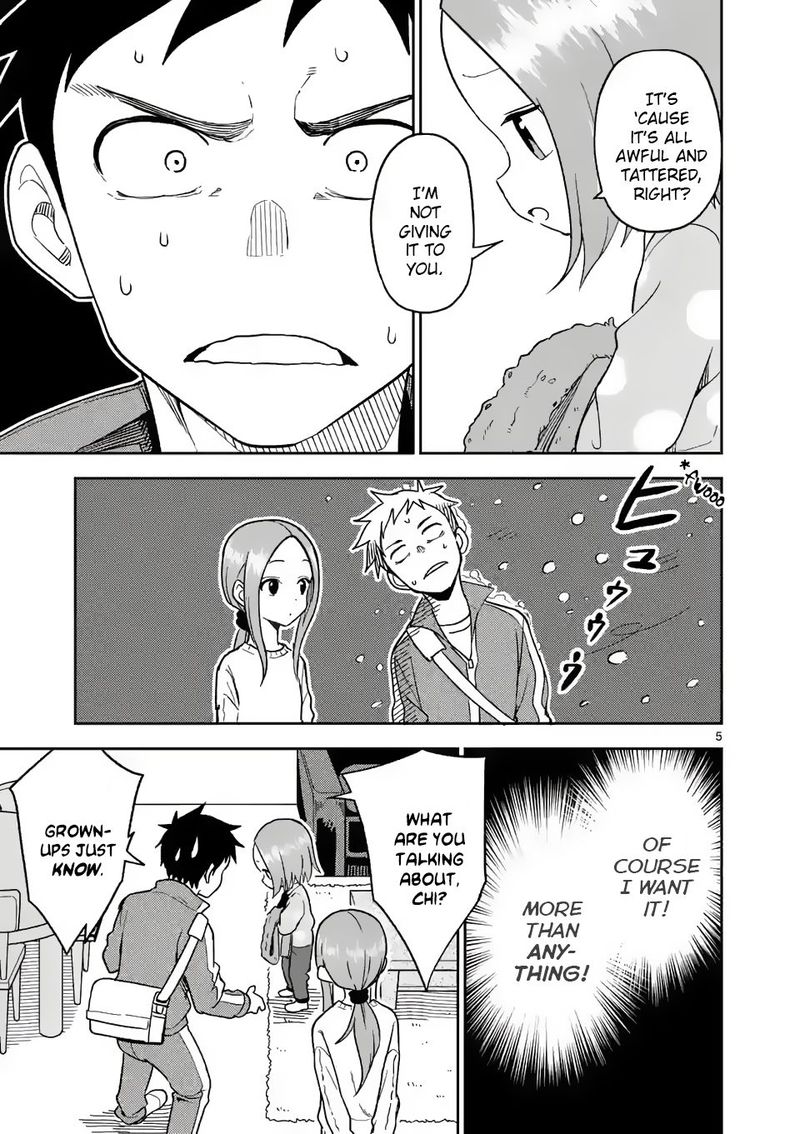 Karakai Jouzu No Moto Takagi San Chapter 165 Page 5