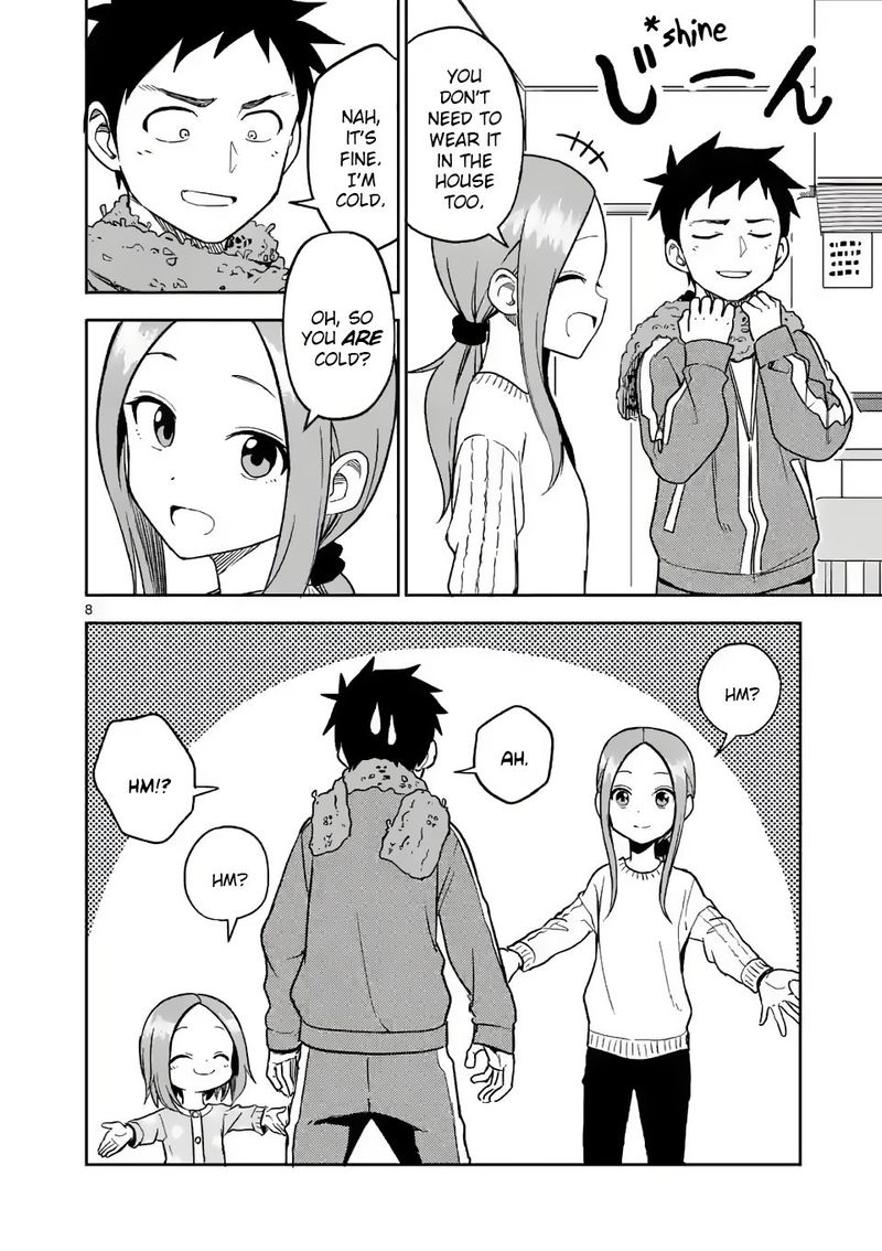 Karakai Jouzu No Moto Takagi San Chapter 165 Page 8