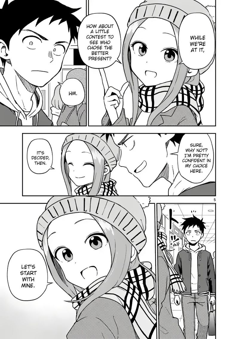 Karakai Jouzu No Moto Takagi San Chapter 166 Page 5