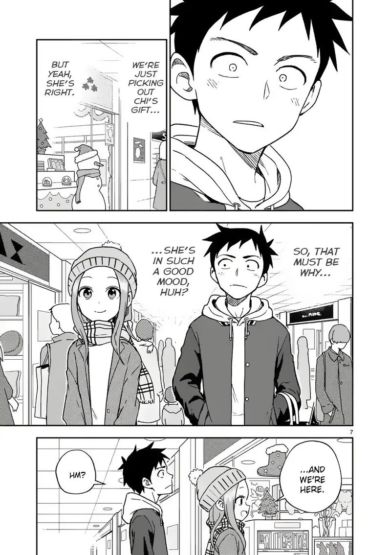 Karakai Jouzu No Moto Takagi San Chapter 166 Page 7