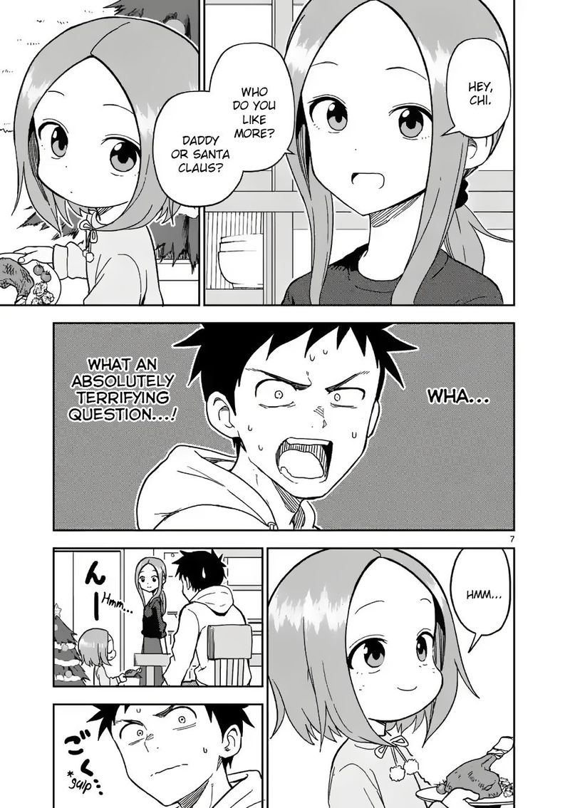 Karakai Jouzu No Moto Takagi San Chapter 167 Page 7