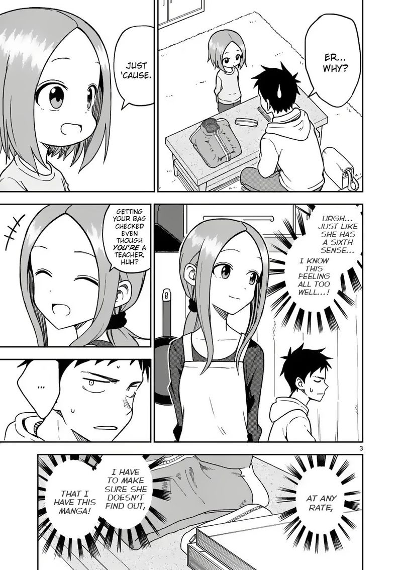 Karakai Jouzu No Moto Takagi San Chapter 168 Page 3