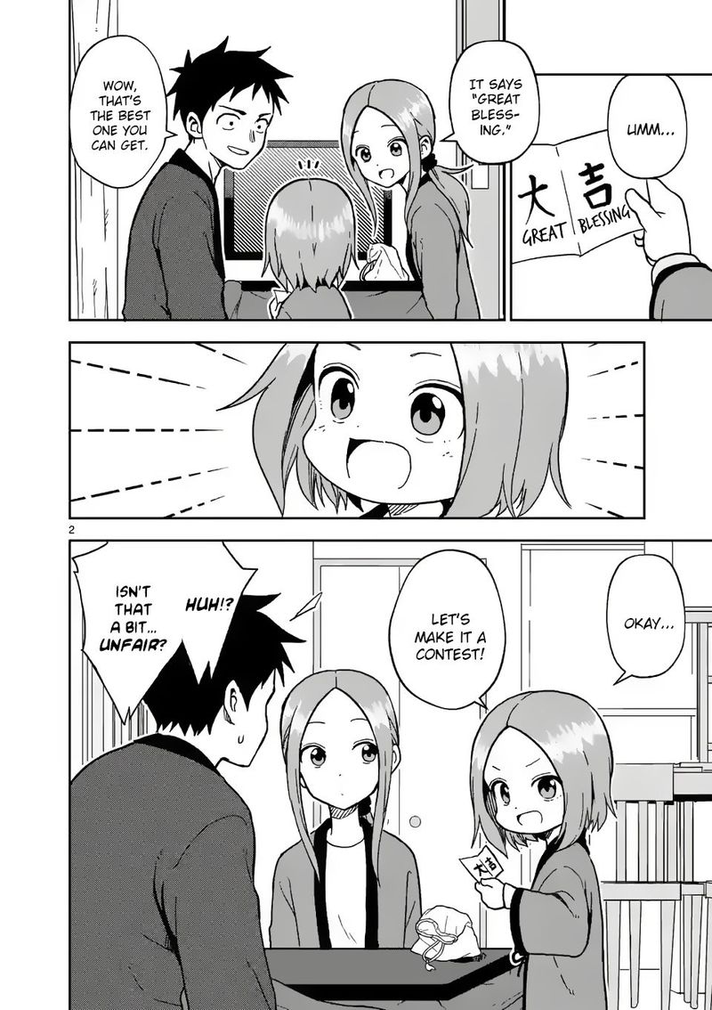 Karakai Jouzu No Moto Takagi San Chapter 169 Page 2