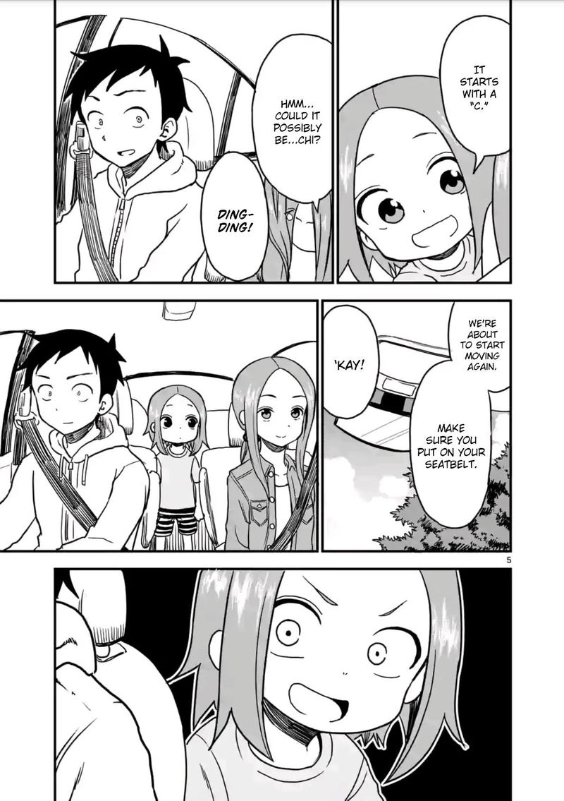 Karakai Jouzu No Moto Takagi San Chapter 17 Page 5