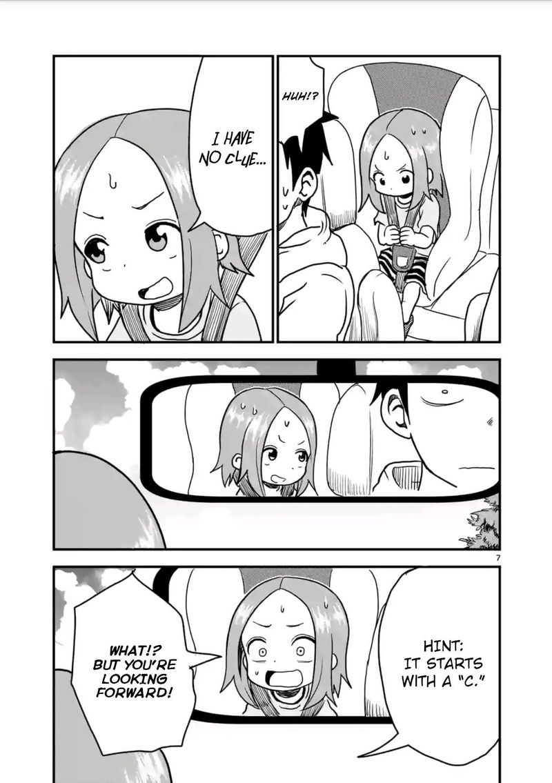 Karakai Jouzu No Moto Takagi San Chapter 17 Page 7