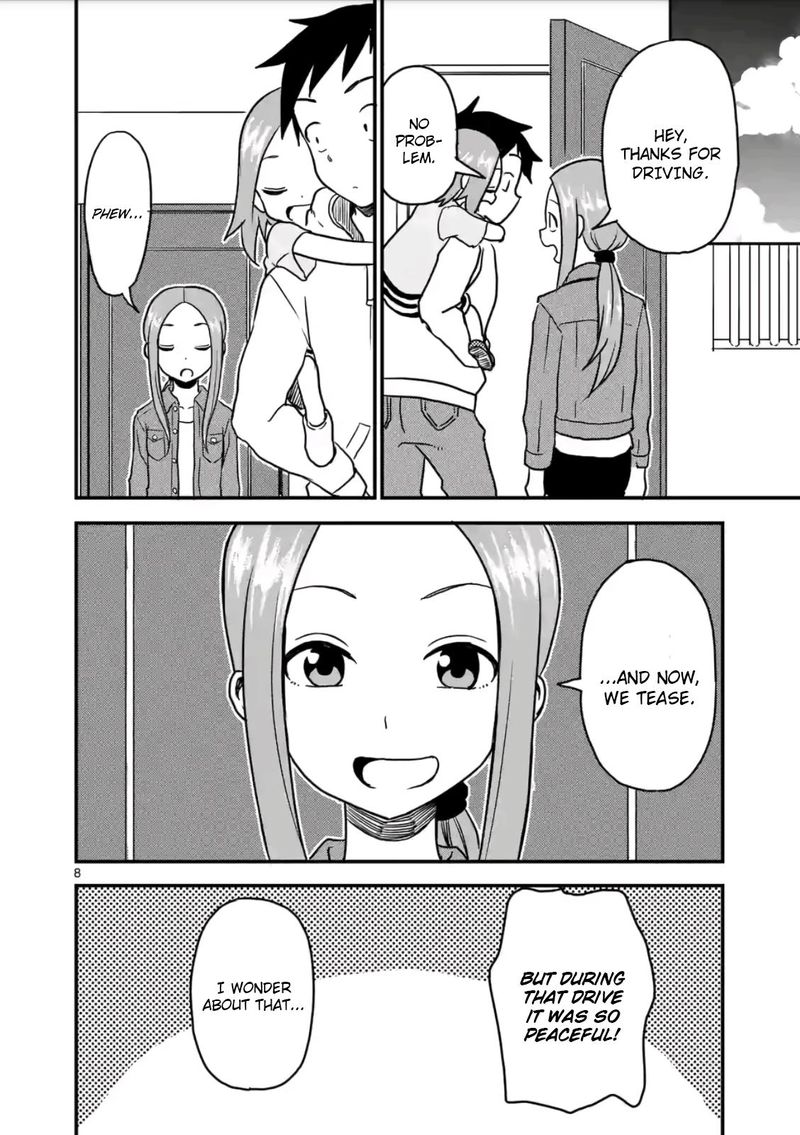 Karakai Jouzu No Moto Takagi San Chapter 17 Page 8